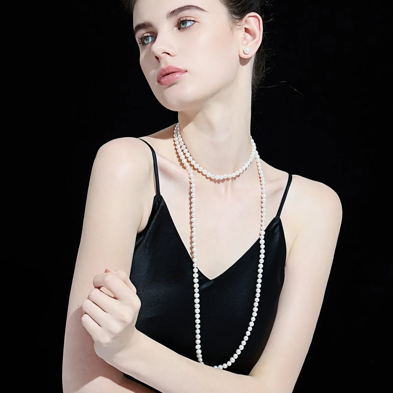 1.2 Meter Long Freshwater Pearl Necklace WN00437