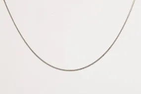 20.5" 14k White Gold Foxtail Chain Necklace (5.56g.)