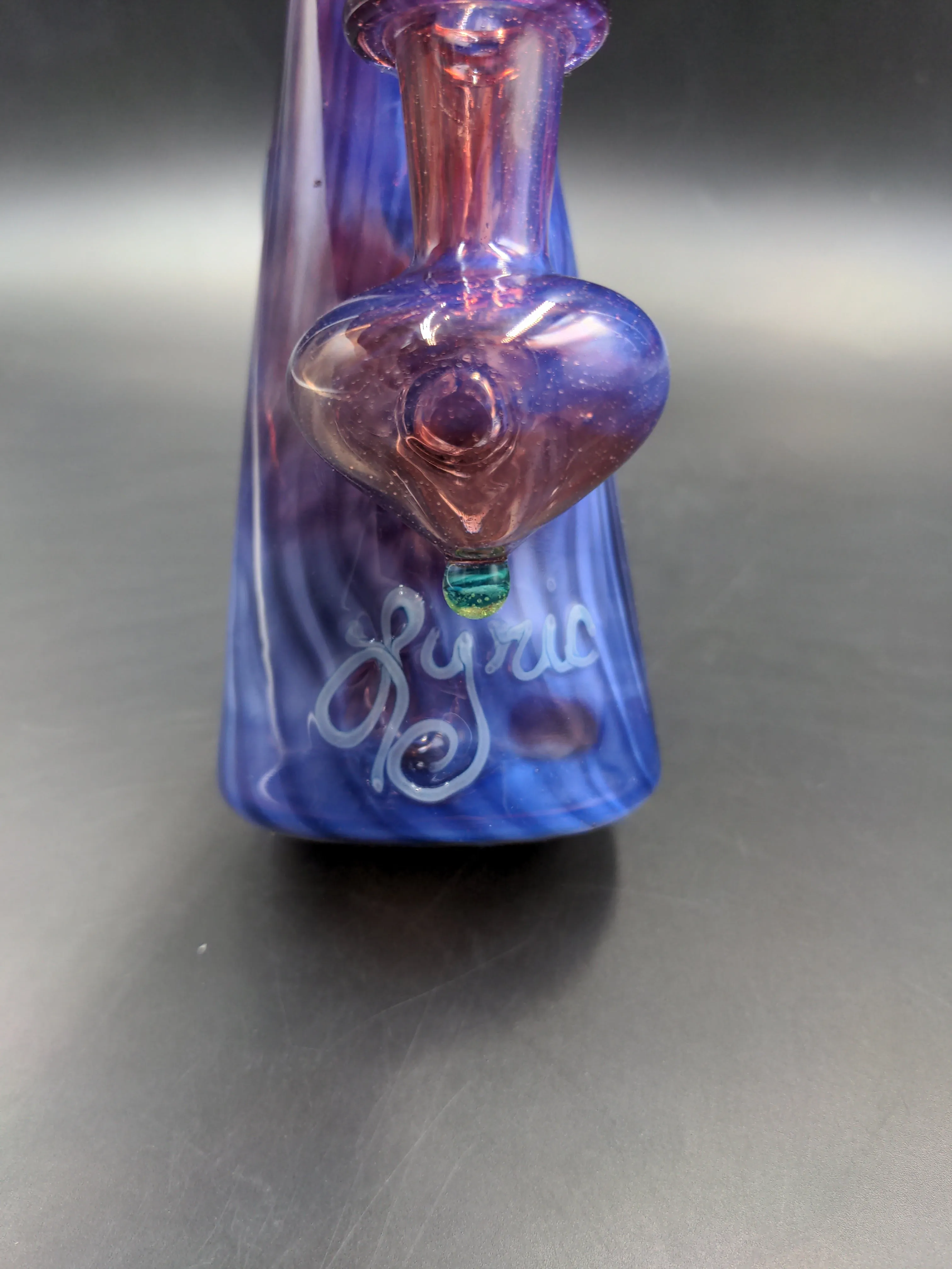 7 Gem Flower Fumed Cone Rig - By Lyric