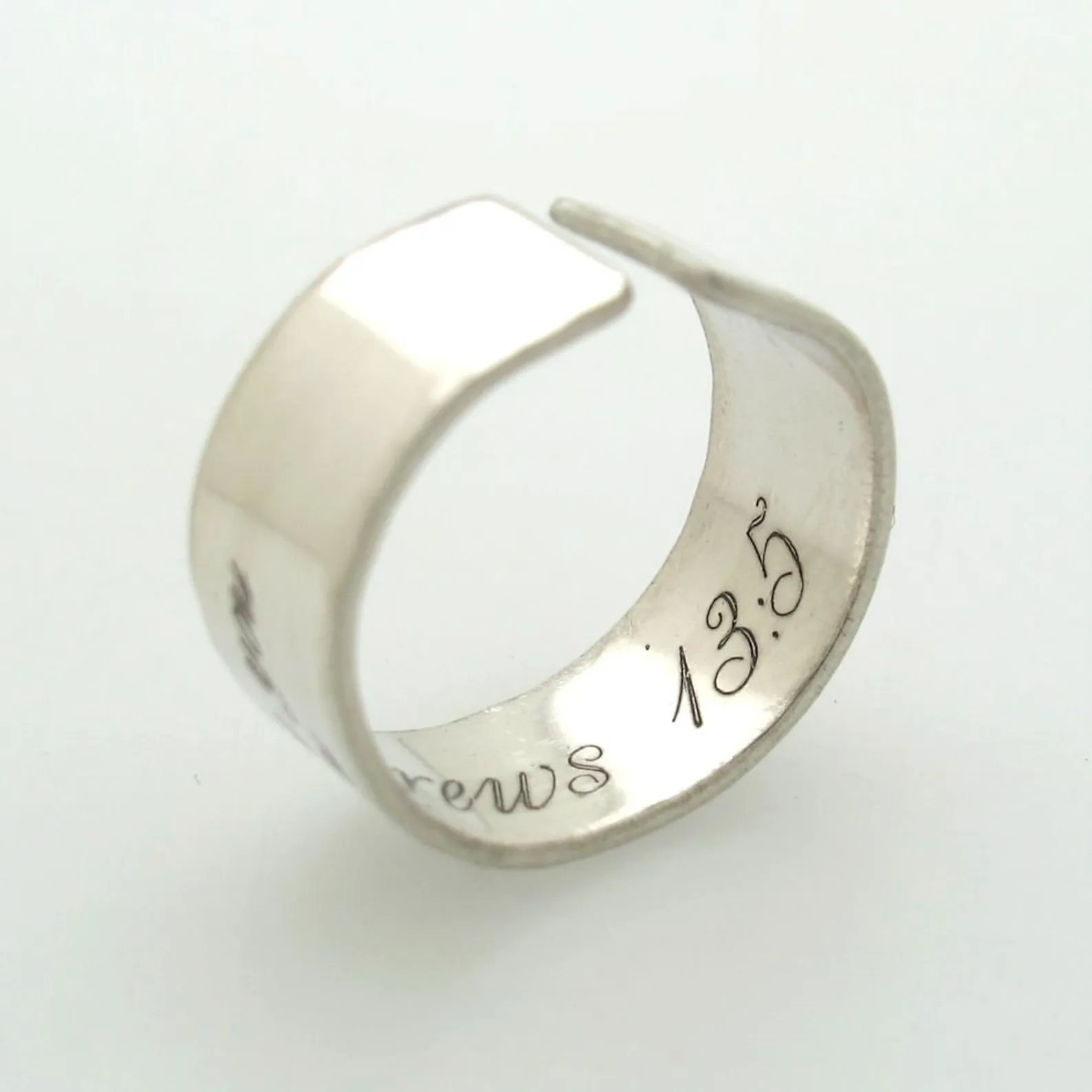 Actual Handwriting Ring - Gift for Boyfriend