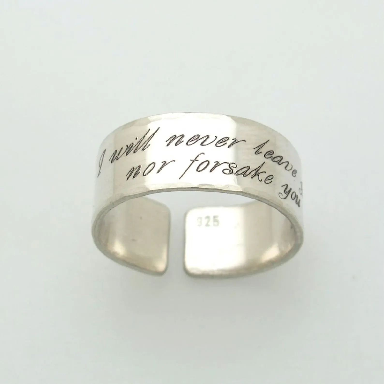 Actual Handwriting Ring - Gift for Boyfriend