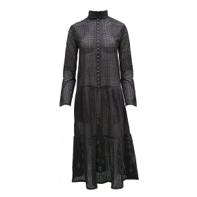 Adri Dress / Black Cotton Eyelet