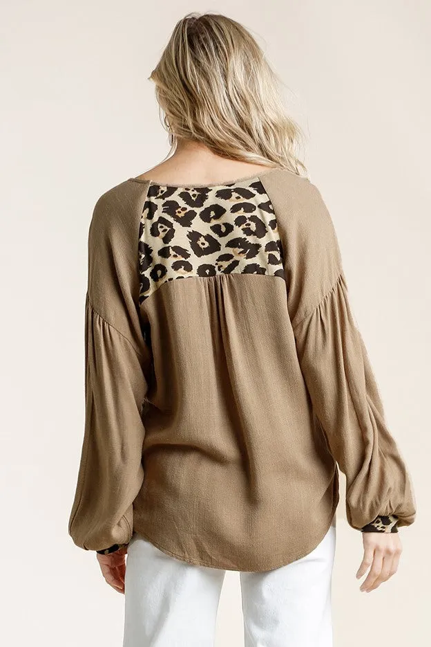 Adventurous Animal Print Top - Available in 3 Colors