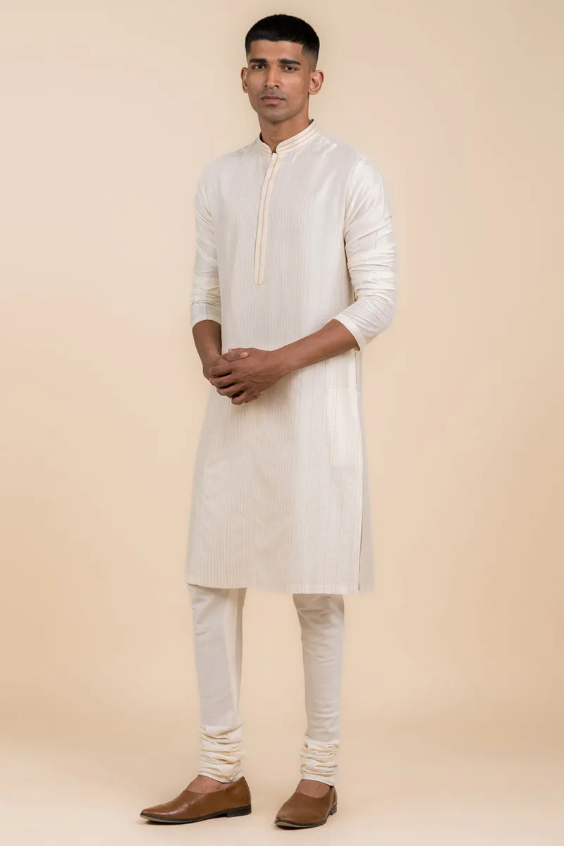 All Over Textured Kurta Set