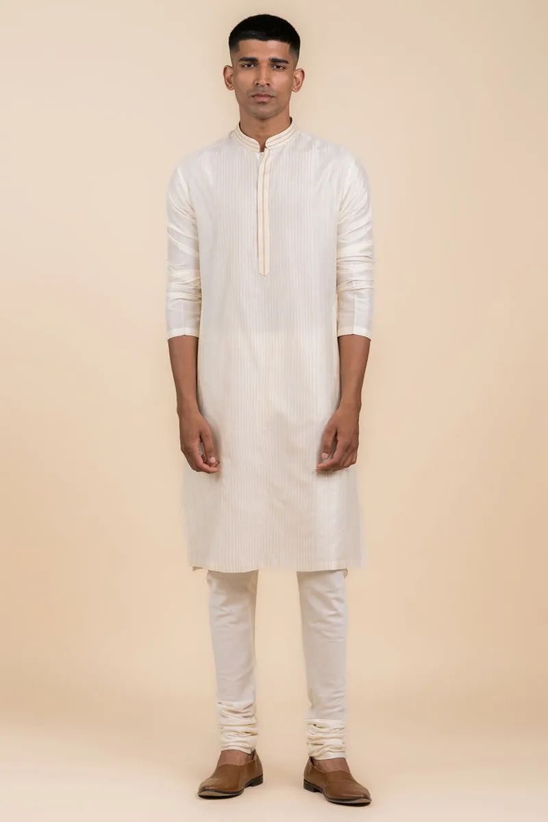 All Over Textured Kurta Set