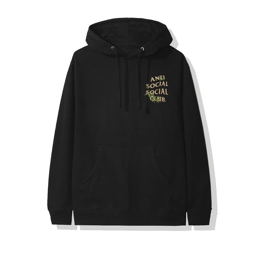 AntiSocialSocialClub BAMBOO BLACK HOODIE -BLACK