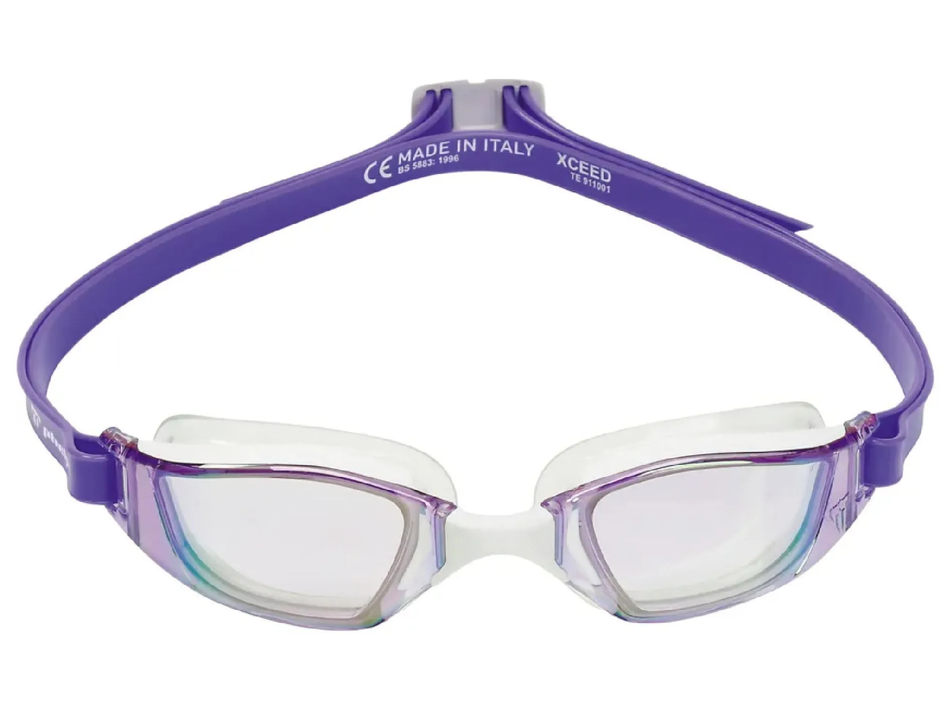 Aquasphere x Phelps Xceed Goggles Titanium Mirrored/White/Purple <br> 189230