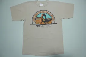 Arches National Park Vintage Moab Utah Single Stitch Tourist Location T-Shirt