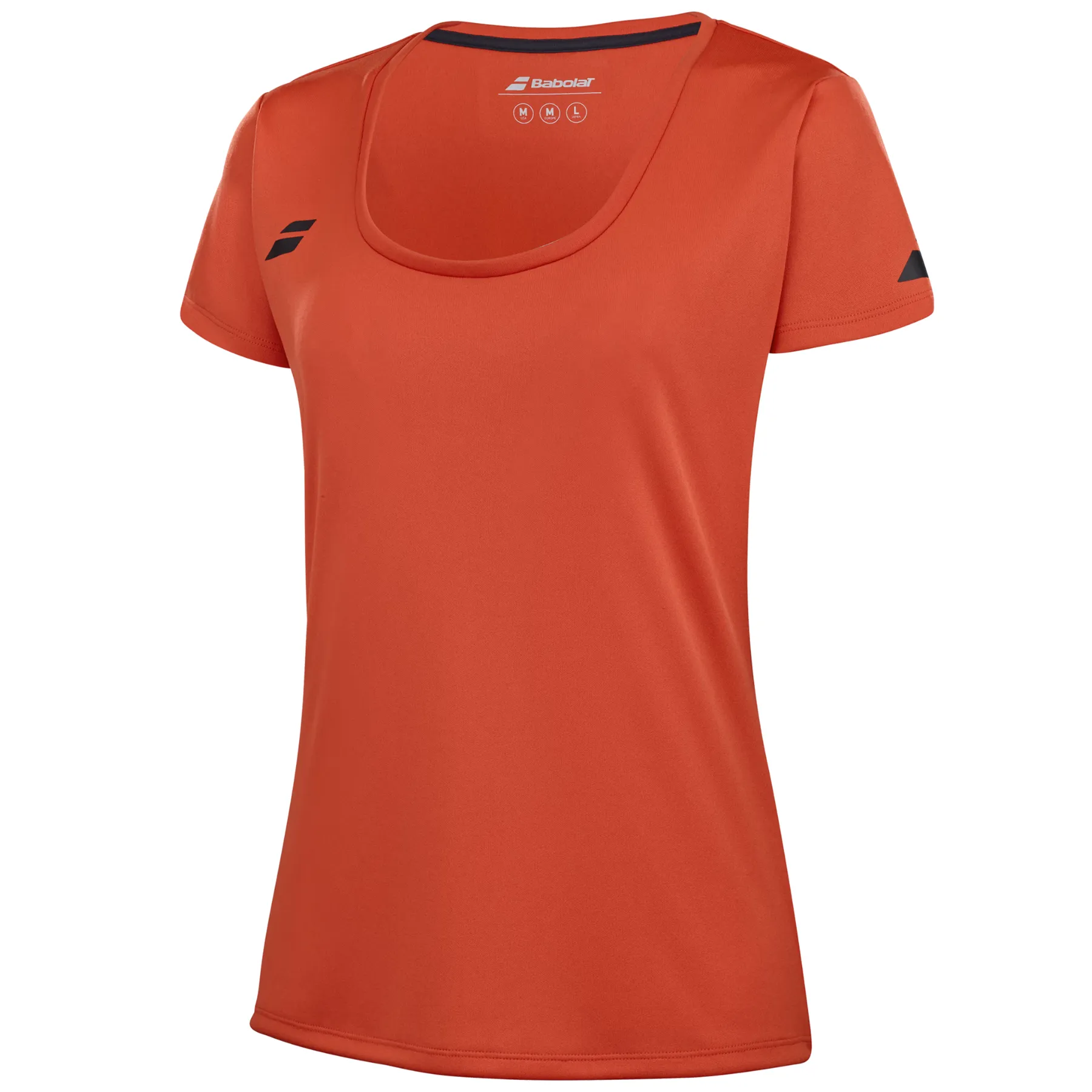 Babolat Play Cap Sleeve Girl Top 5061 - Fiesta Red