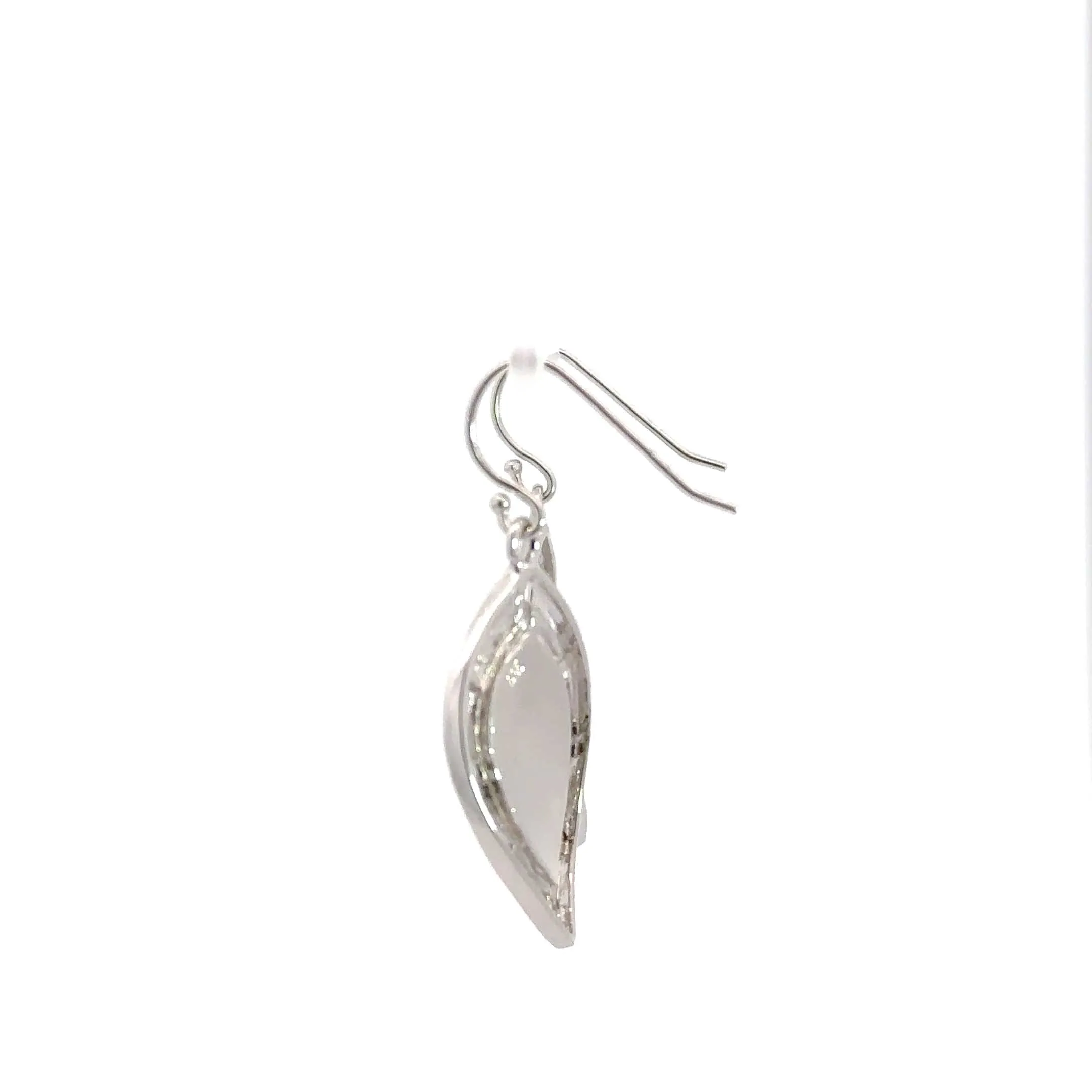 Baikalla? Sterling Silver Natural Lab-Made Opal Dangle Earrings