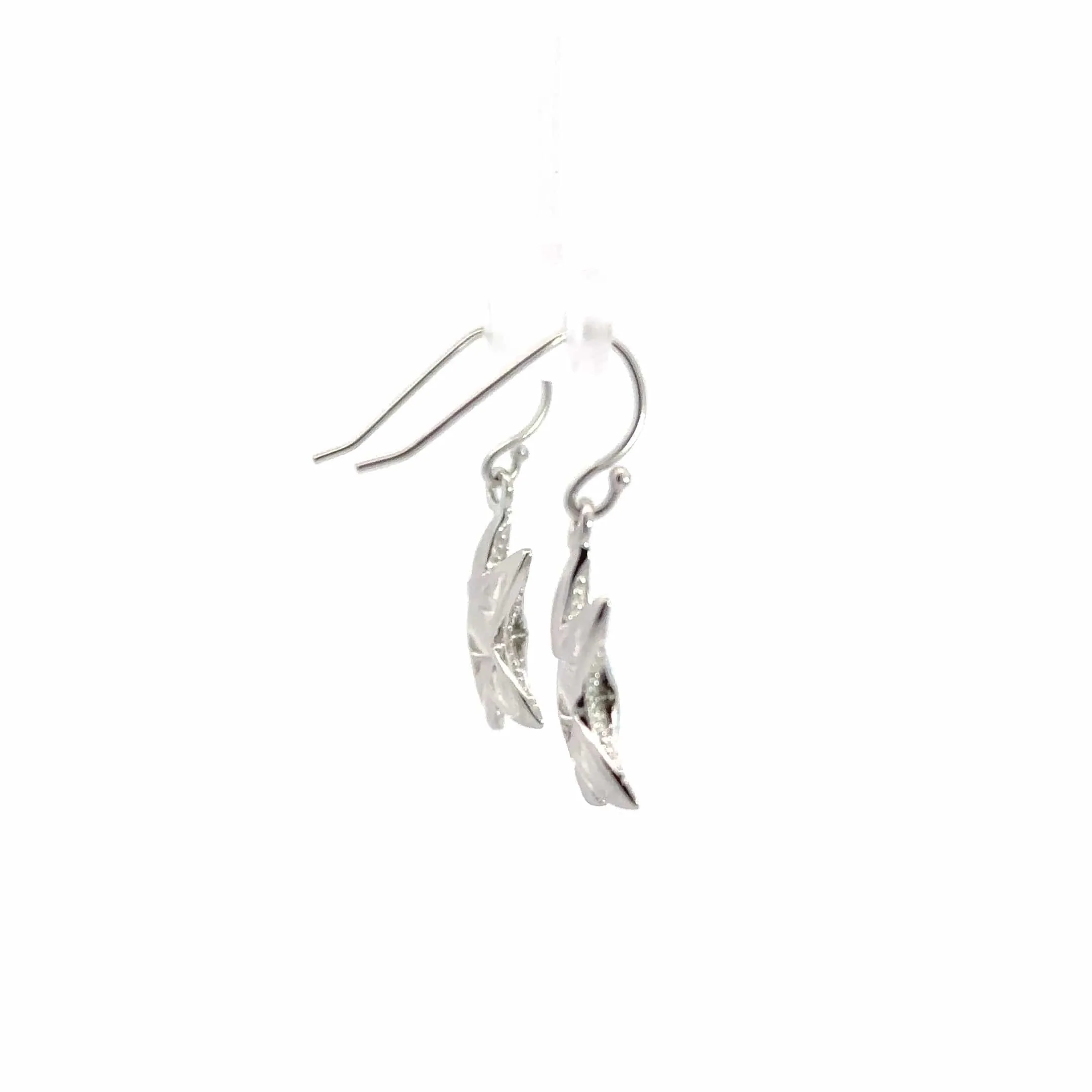 Baikalla? Sterling Silver Natural Lab-Made Starfish Opal Dangle Earrings