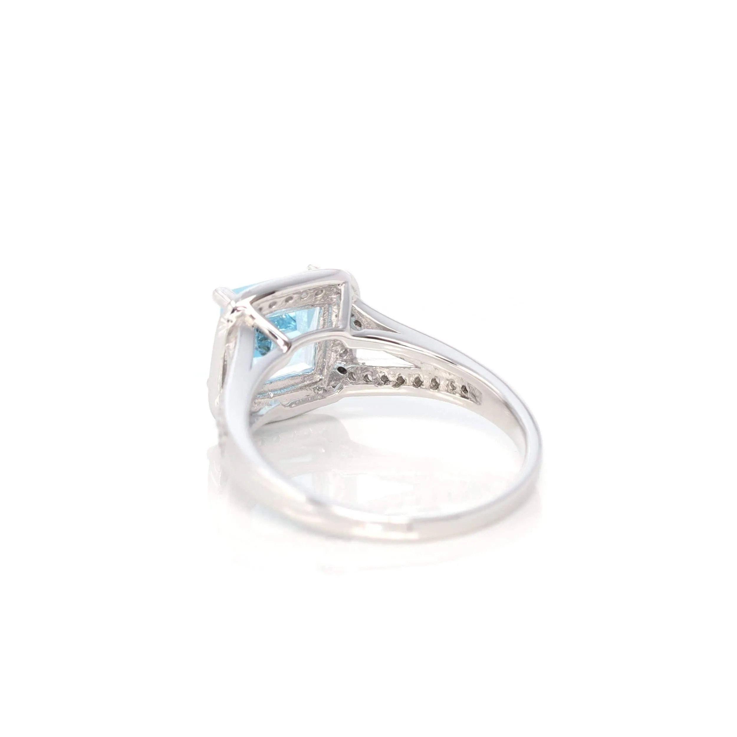 Baikalla? Sterling Silver Sky Blue Topaz Ring