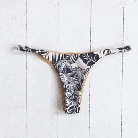 Bali Coconut Ring  Bikini Bottom Pineapple Palm