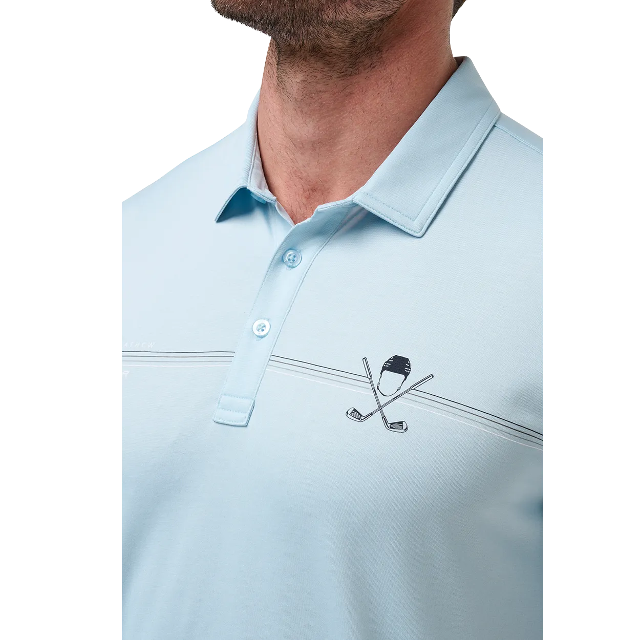 BAUER TRAVIS MATHEW PLAYOFF BEARD POLO