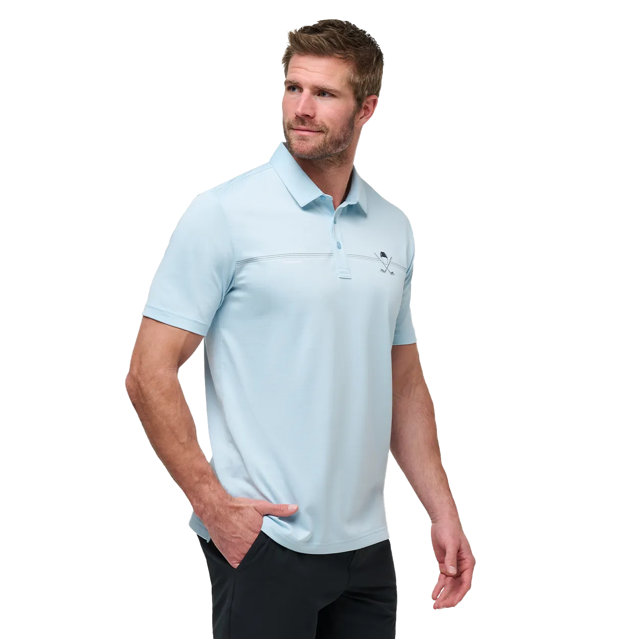 BAUER TRAVIS MATHEW PLAYOFF BEARD POLO