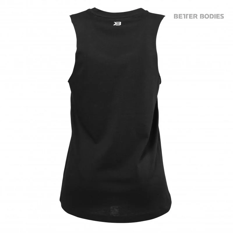 Better Bodies Chelsea Loose Tank - Black