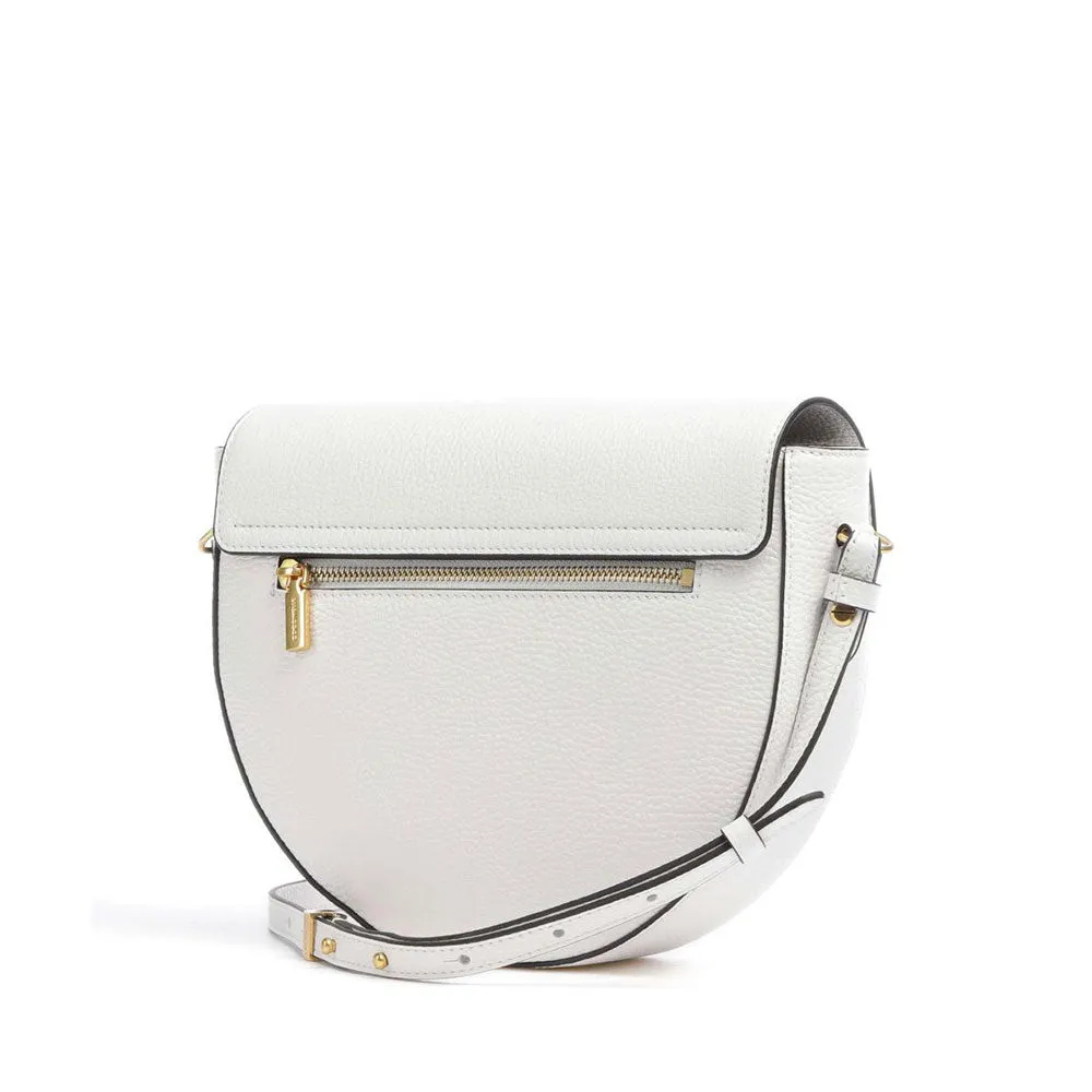 Borsa Donna a Tracolla COCCINELLE in Pelle linea Beat Soft Medium colore Brillant White