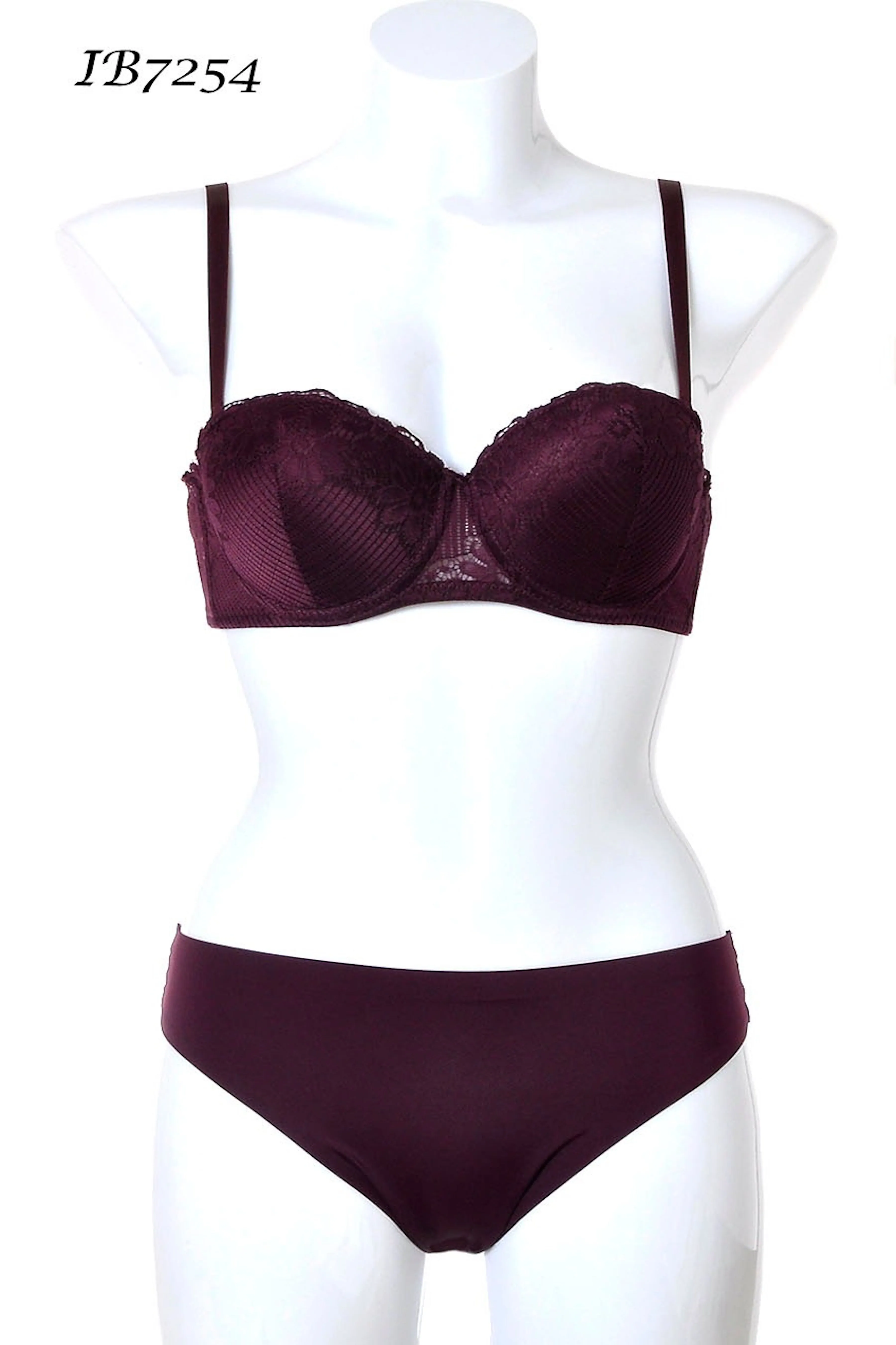 BRA STRAPLESS  DE ENCAJE IB7254