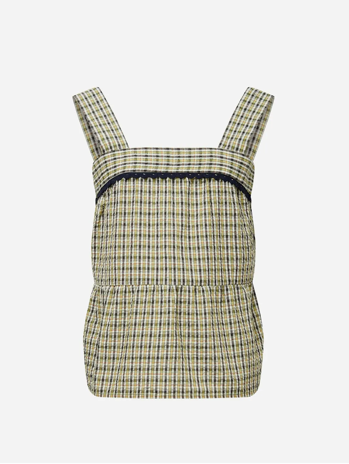 Caitlin Women's Organic Cotton Top | Summer Check