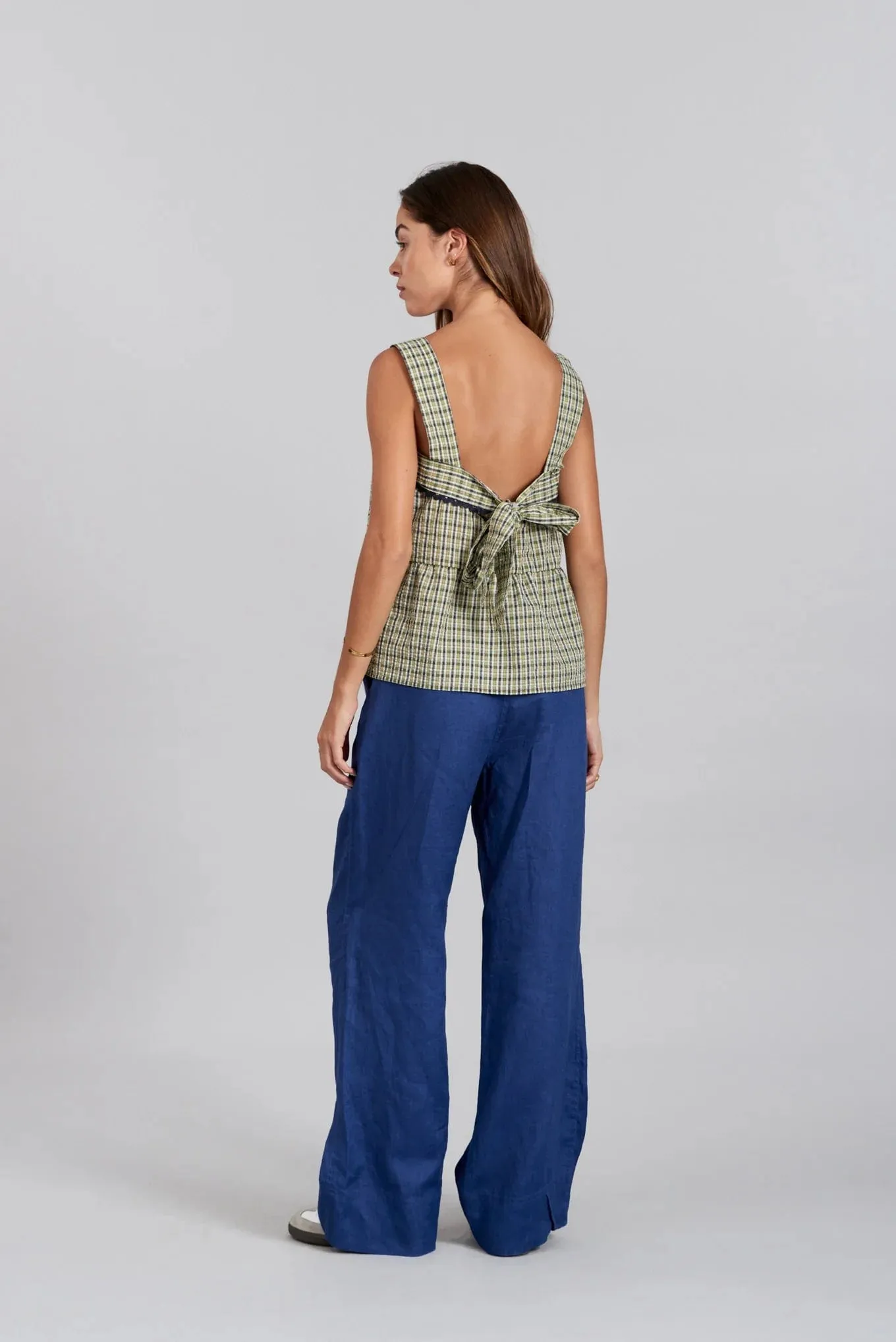 Caitlin Women's Organic Cotton Top | Summer Check