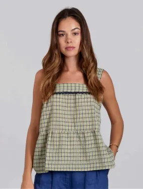 Caitlin Women's Organic Cotton Top | Summer Check