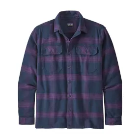 Camicia Patagonia Long-Sleeved Fjord Flannel Blu / Viola