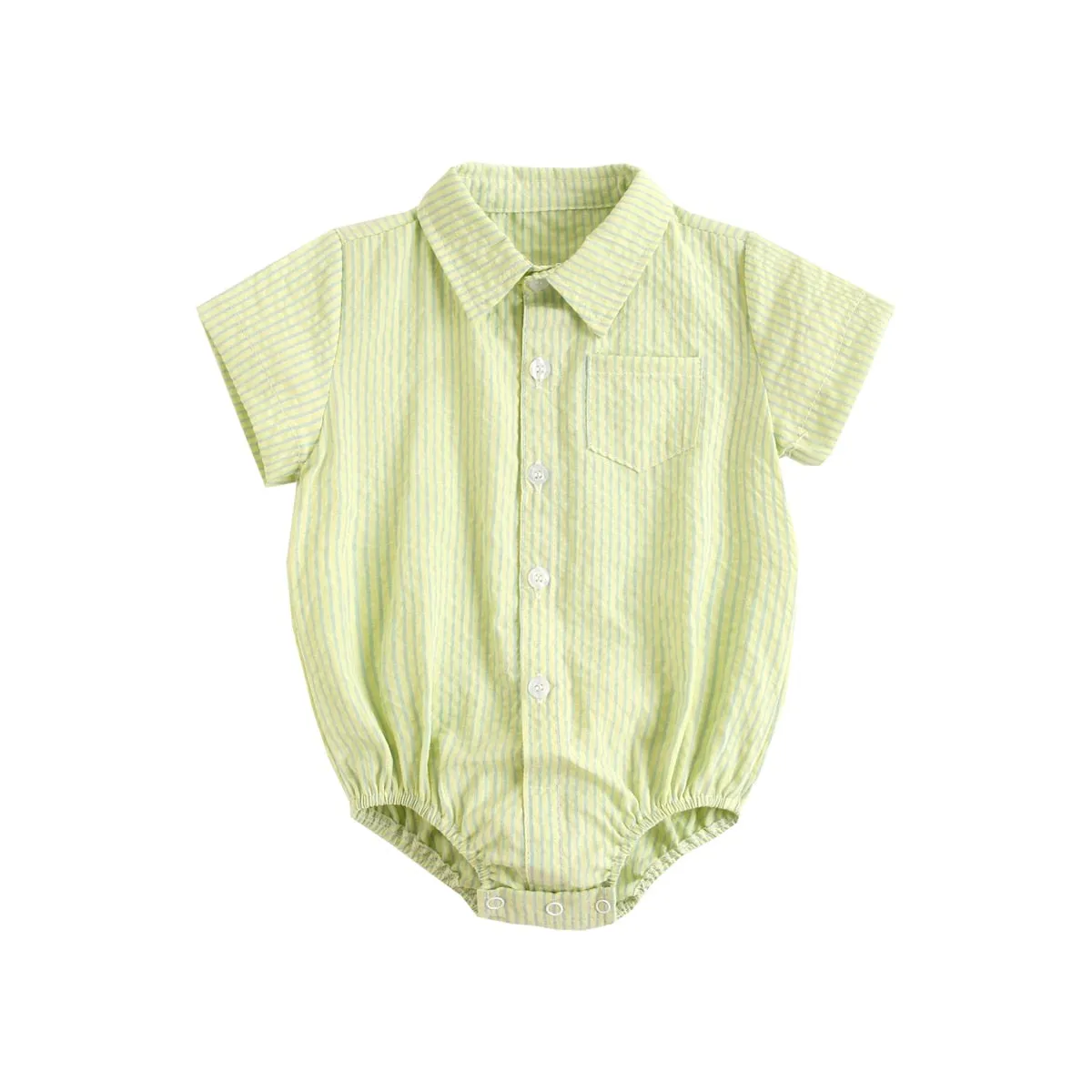 Checkered Rompers for Baby Boys