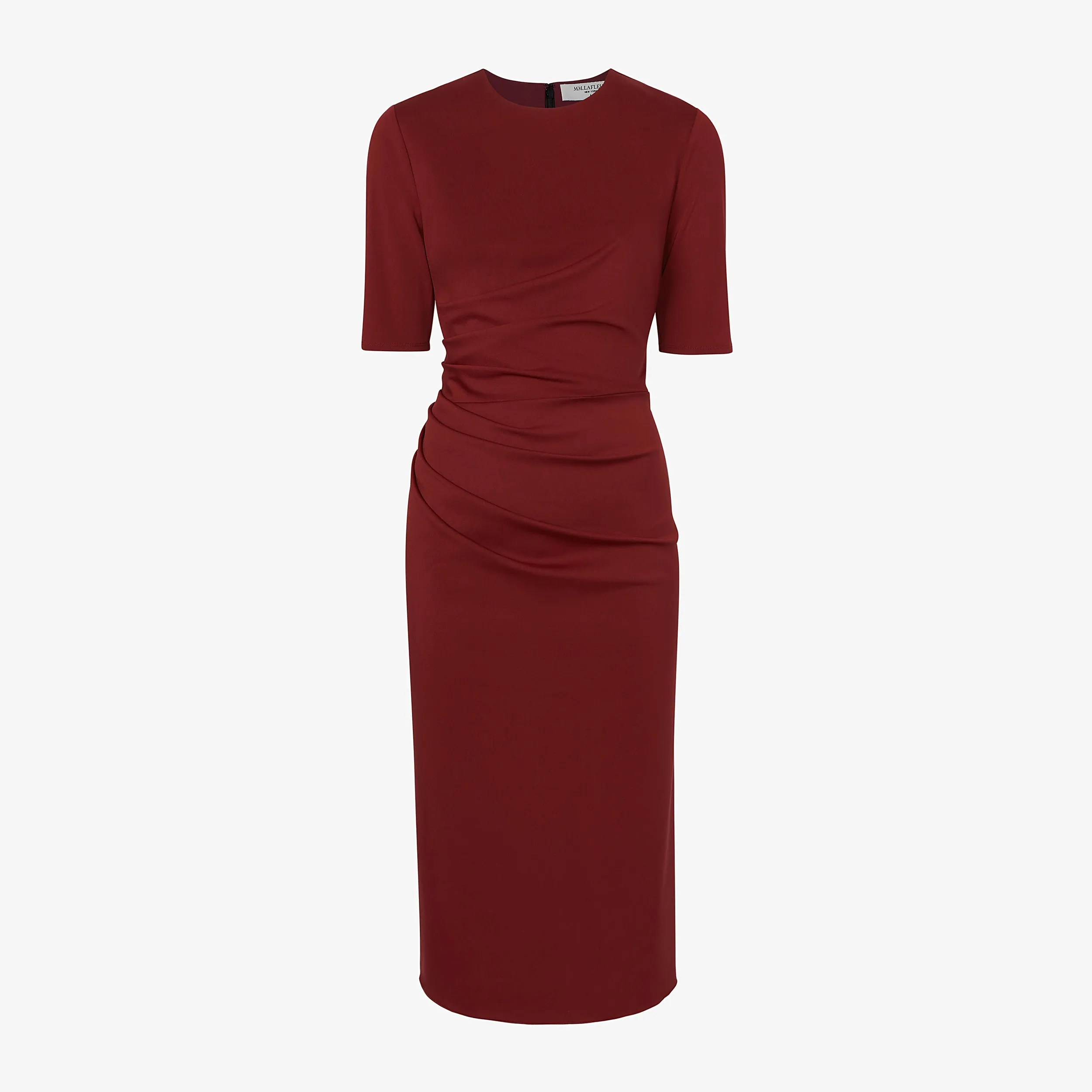 Ciela Dress - Stretch Crepe :: Maroon