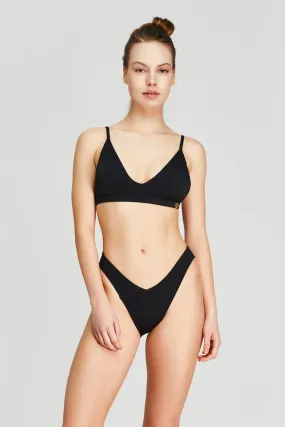 Classic Black Kadın Bikini Üst