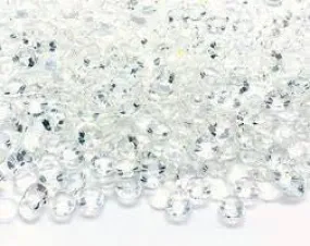 Clear transparent resin rhinestones