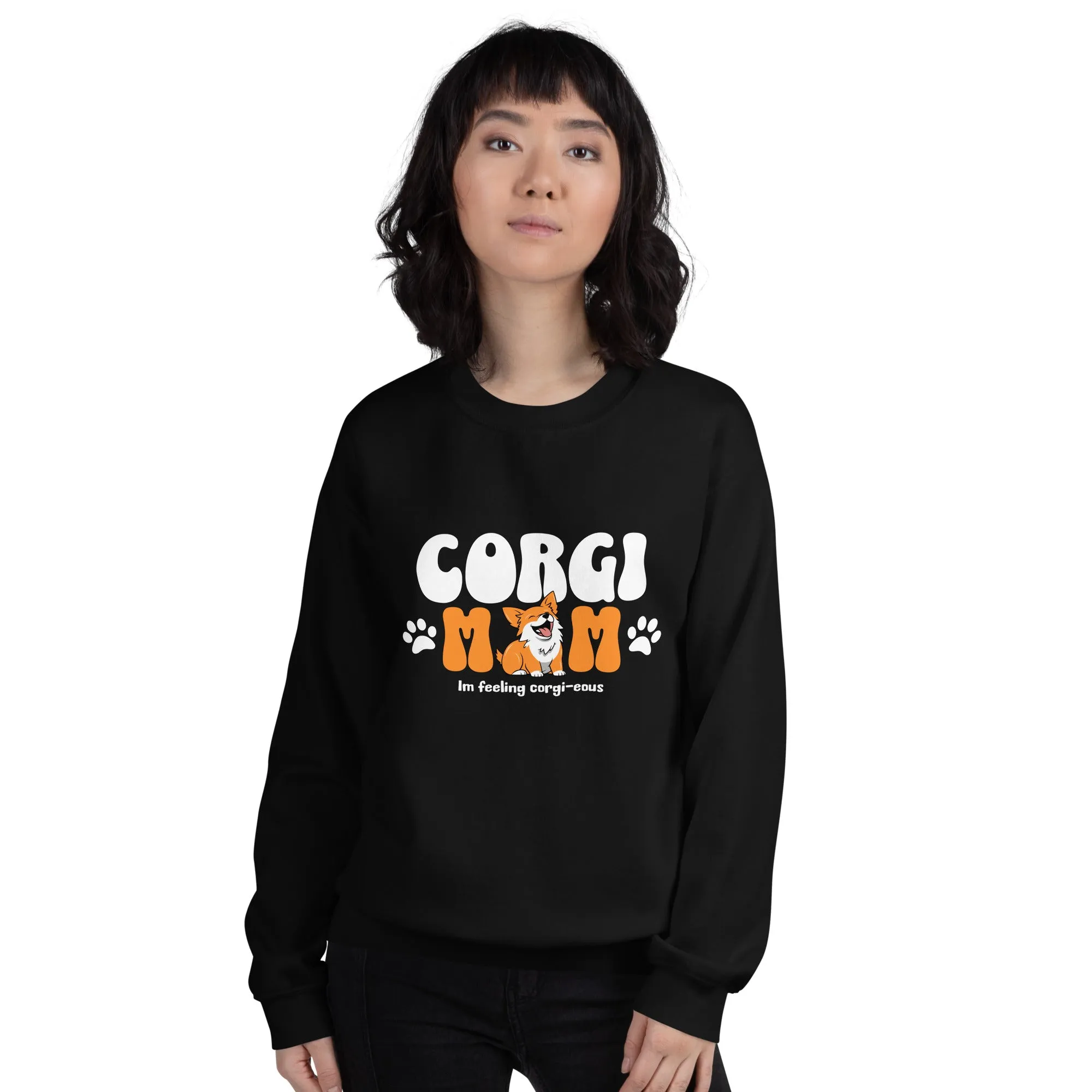 Corgi Mom Unisex Sweatshirt