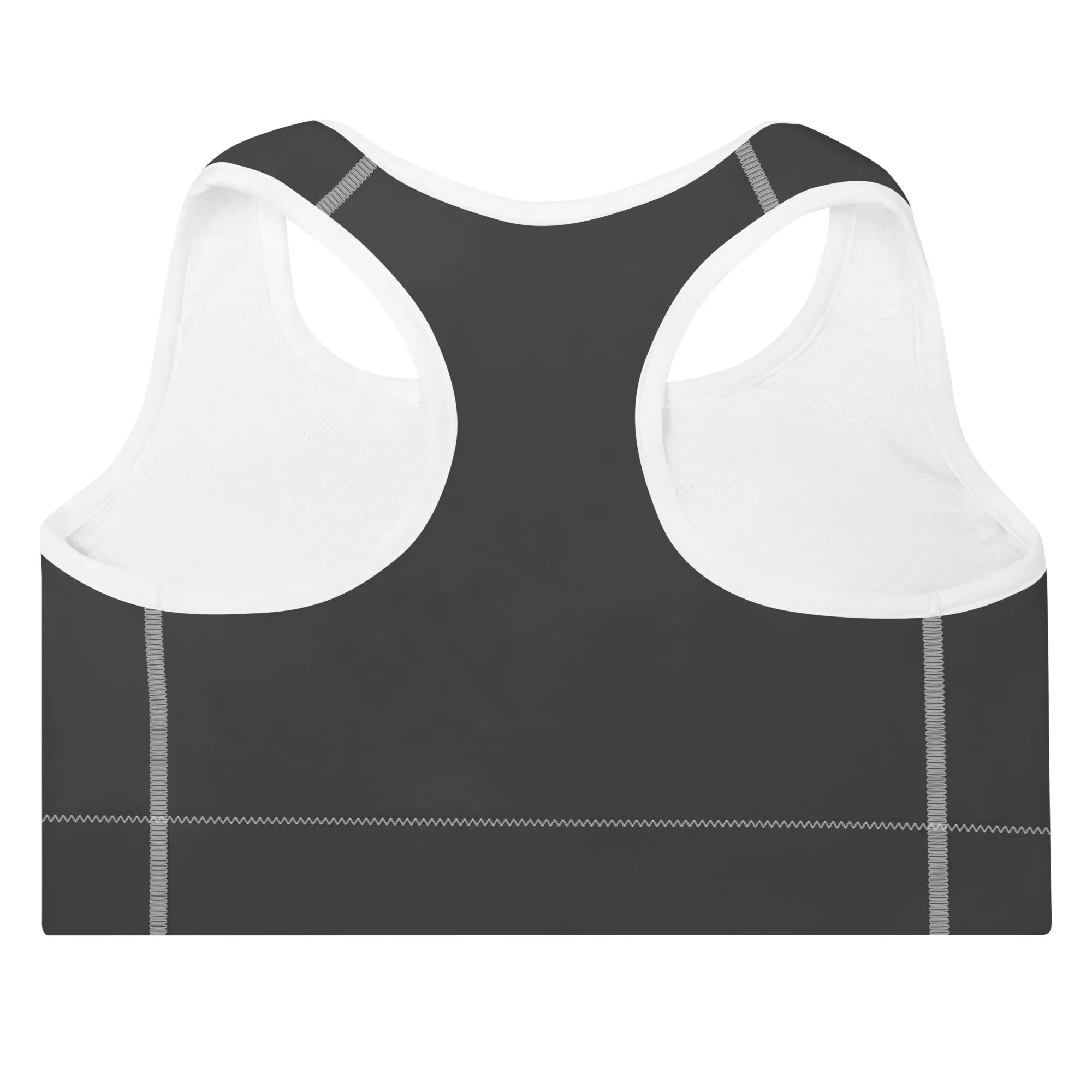 Cross and Flag Sports Bra