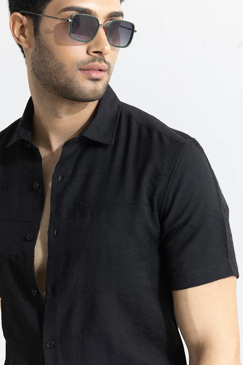 Custom Crafted Black Shirt