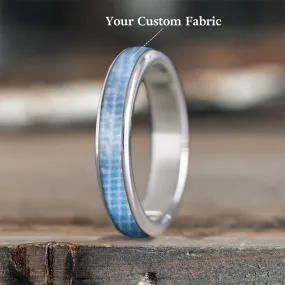 Custom Design - Ladies Single Inlay Ring PFdgjPadFrwDUJwRFjDTWnog