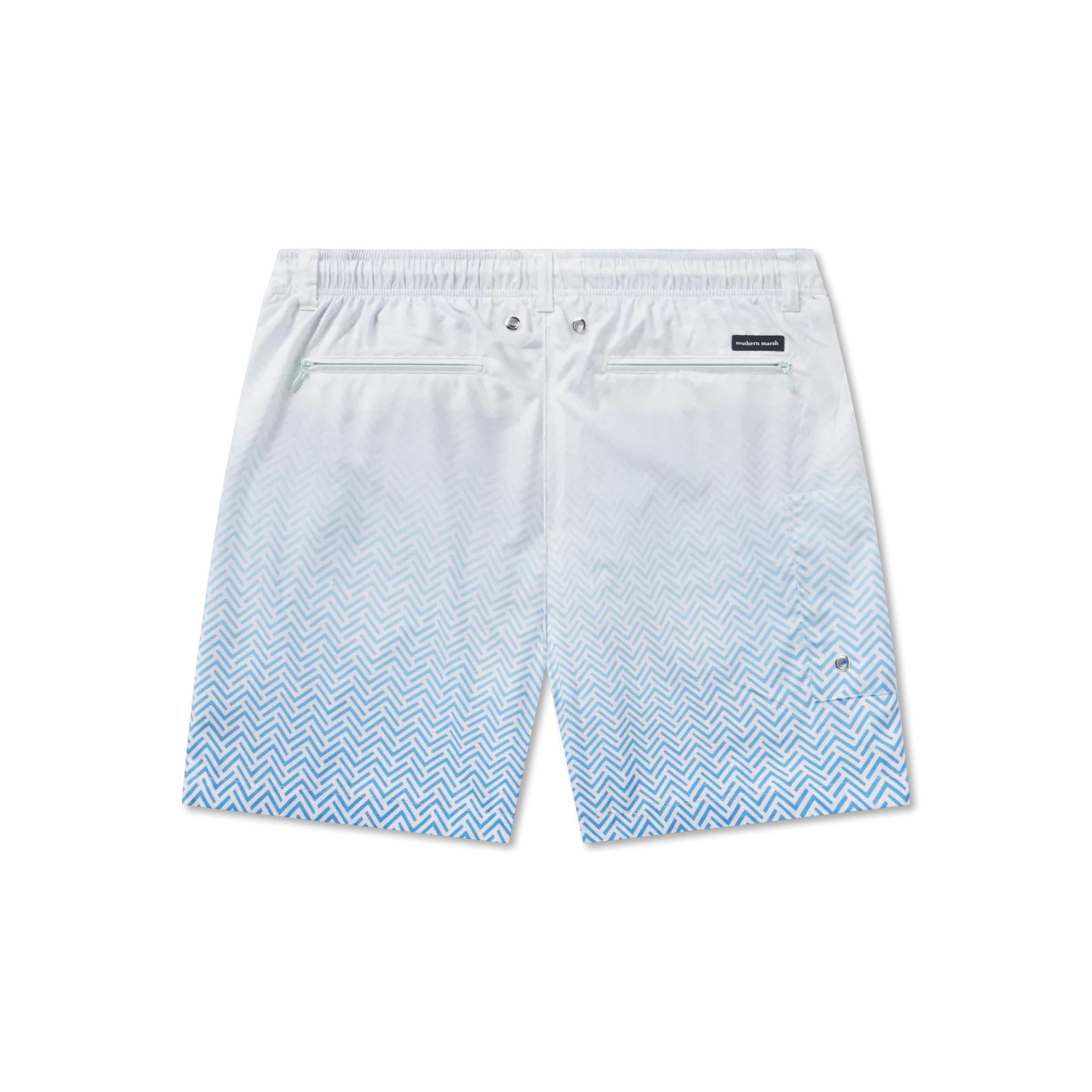 Dockside Swim Trunk - Herringbone Fade