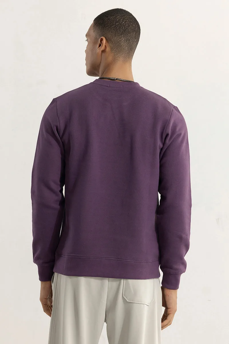 Dropped From The Skies Purple Sweatshirt