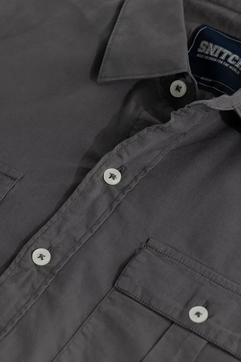 Duple Pocket Grey Shirt