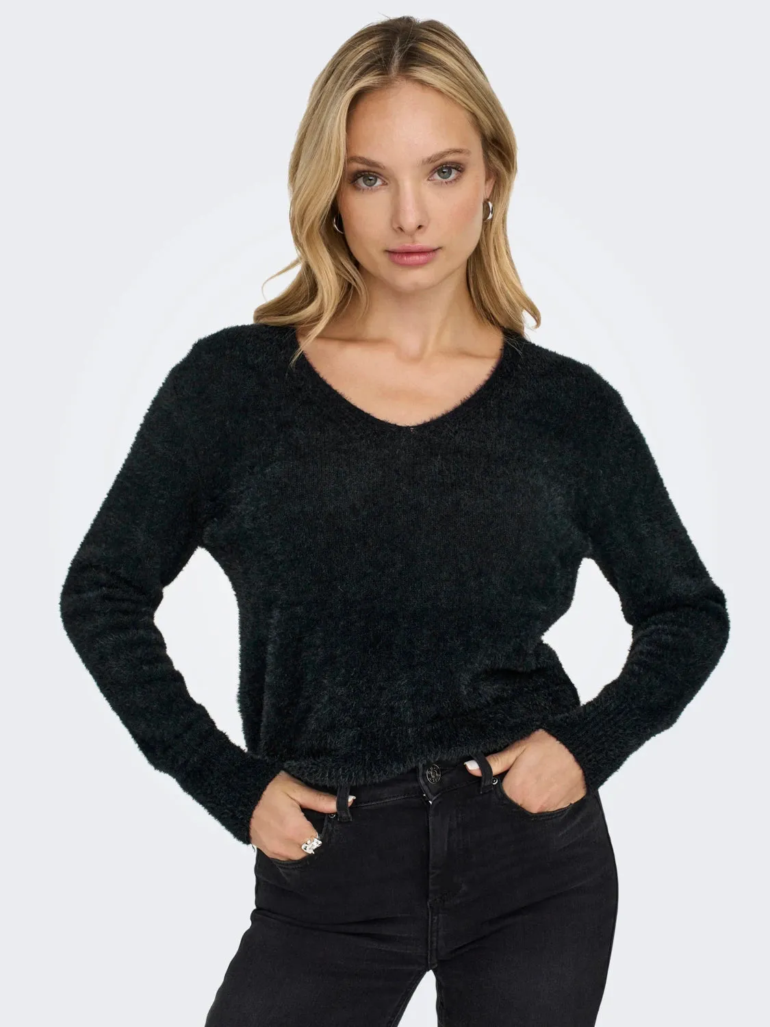 Ella Piumo V-Neck Sweater