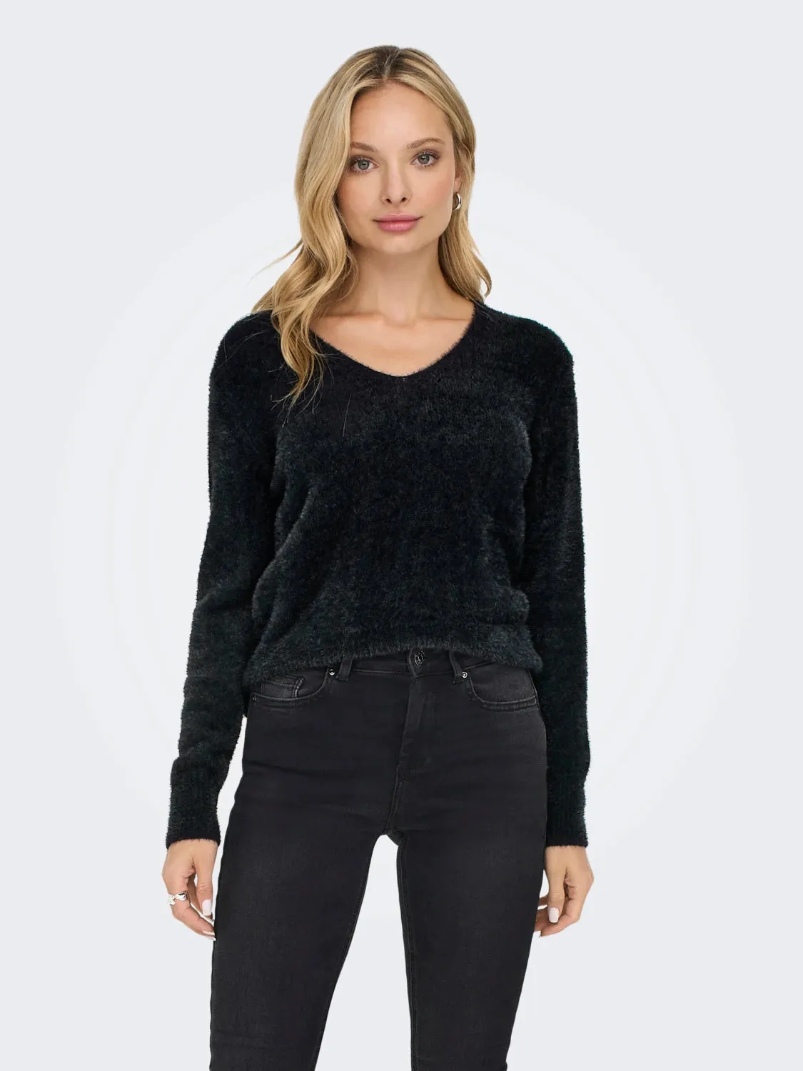 Ella Piumo V-Neck Sweater