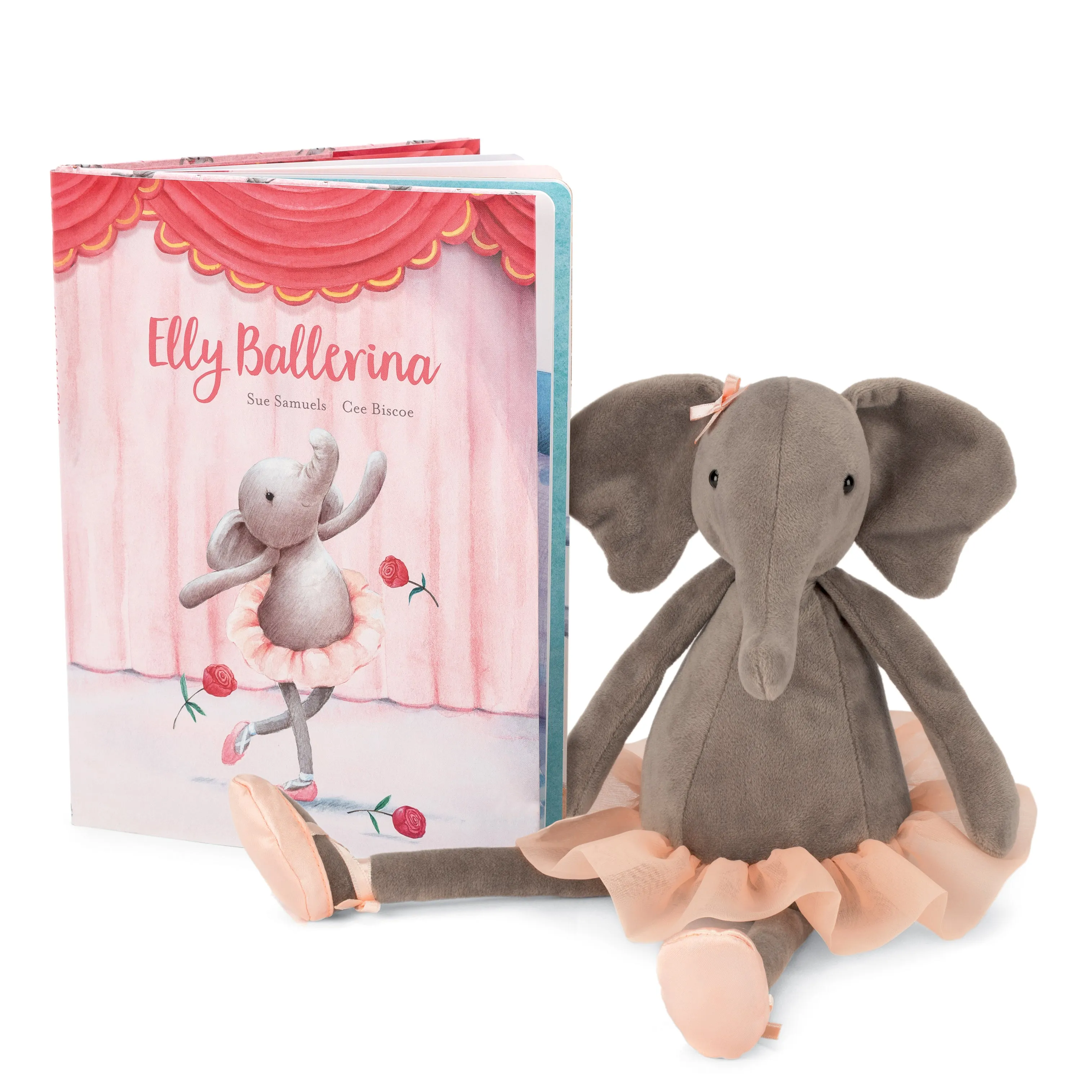 Elly Ballerina Book And Dancing Darcey Elephant