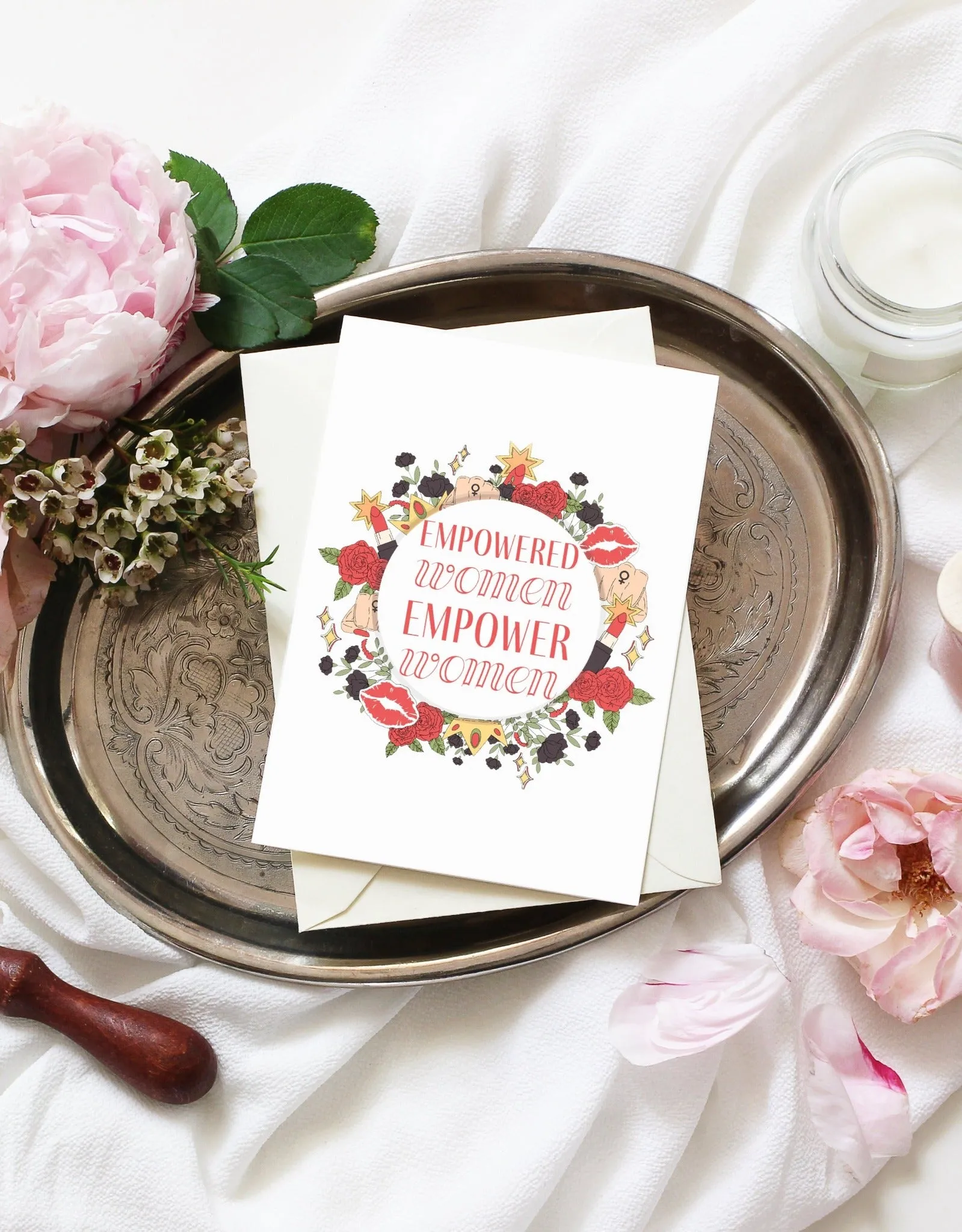 Empowered Women Greeting Card