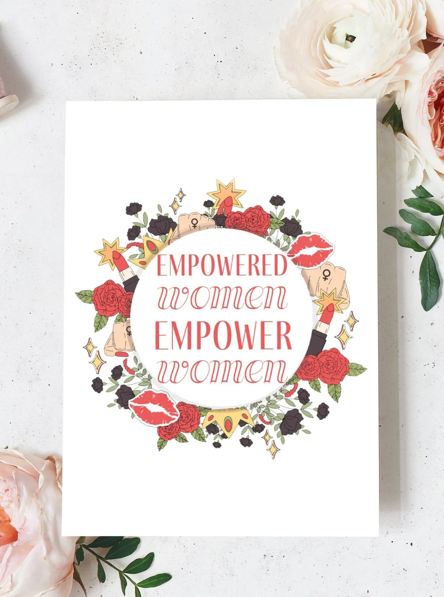 Empowered Women Greeting Card