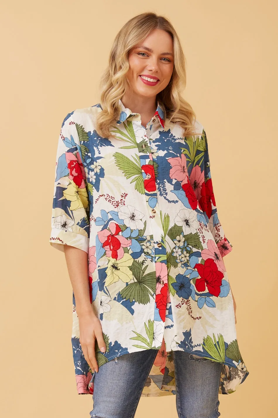 FINCH FLORAL SHIRT