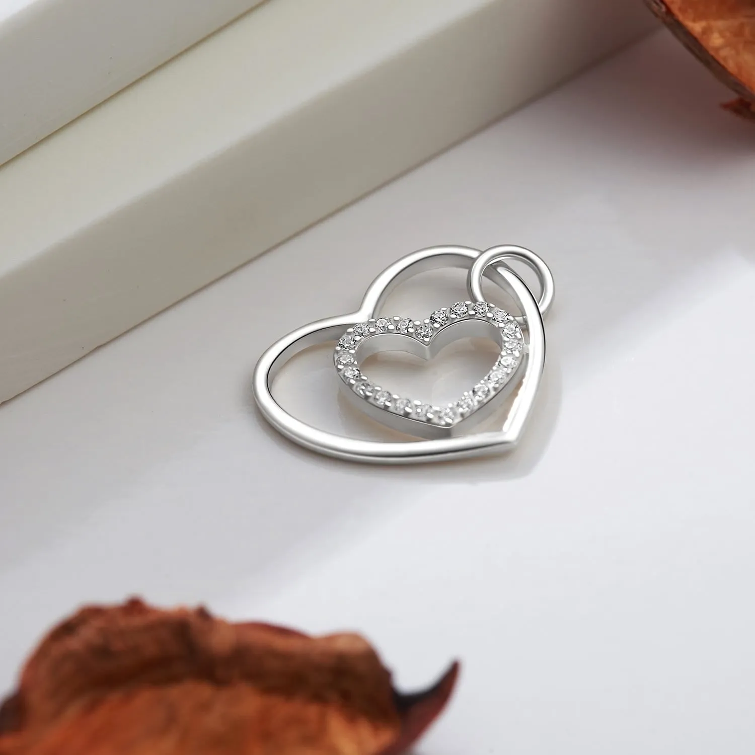 Forever Heart Pendant Sterling Silver