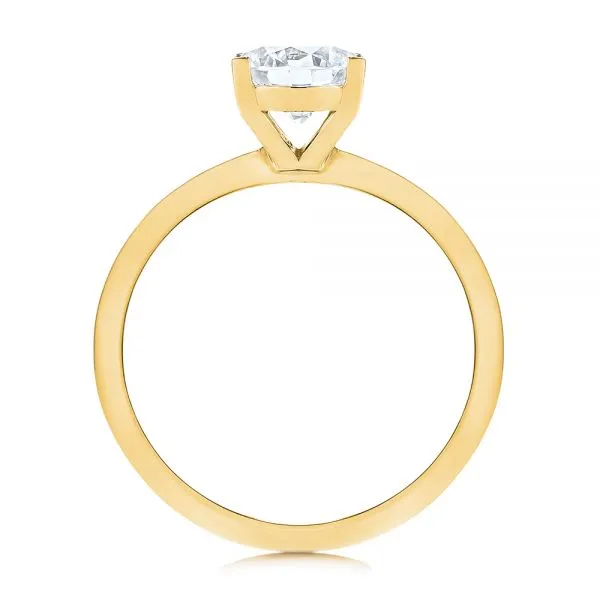 Four Prong Round Brilliant Engagement Ring [Setting Only] - EC024