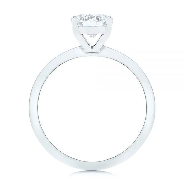 Four Prong Round Brilliant Engagement Ring [Setting Only] - EC024