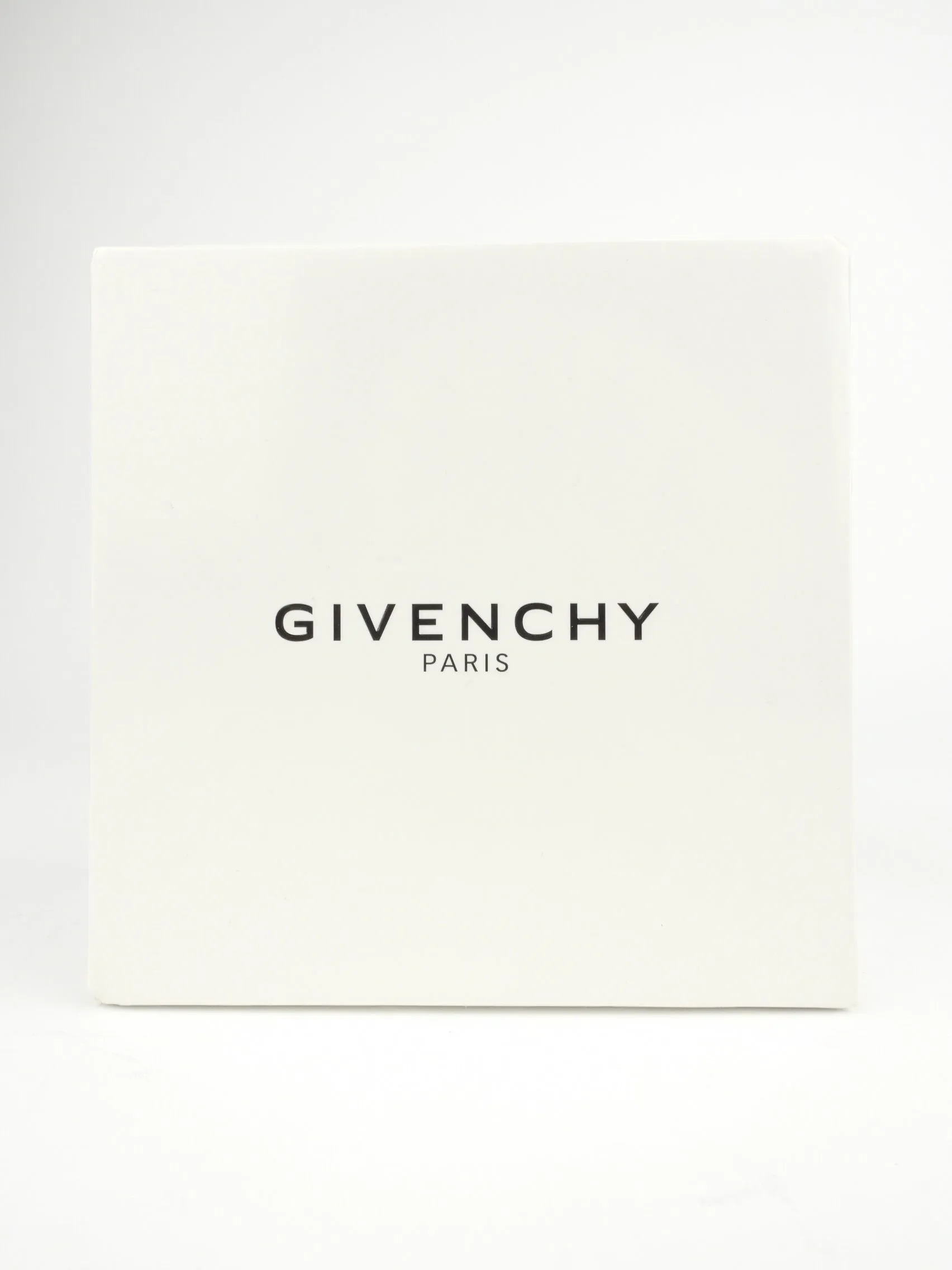 Givenchy Black and White Leather Goldtone Shark Tooth Twist Lock Double Wrap Beacelet - M