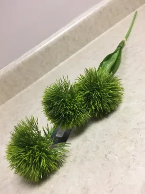 Green Ball Flower Stem