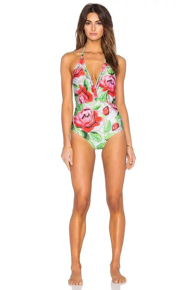 Halter Neck Swimsuit