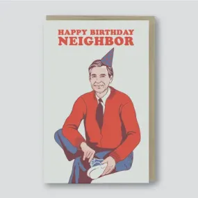 Happy Birthday Neighbor Card